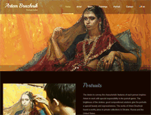 Tablet Screenshot of brazhnik-art.com